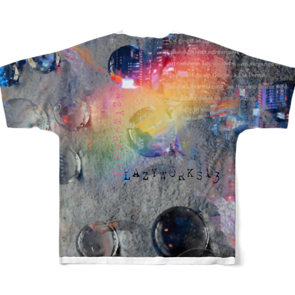 manulnuma131のビー玉コロコロ All-Over Print T-Shirt :back