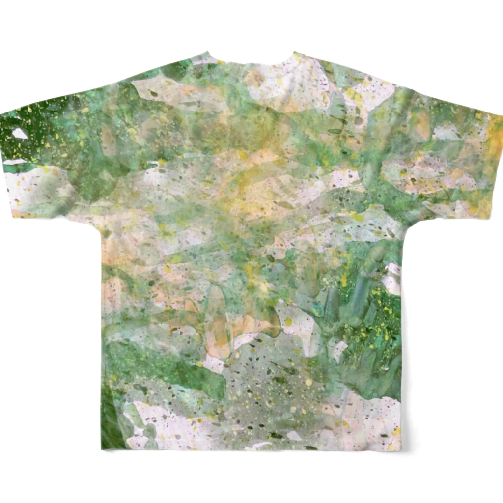 luulnagiのfog-reen All-Over Print T-Shirt :back