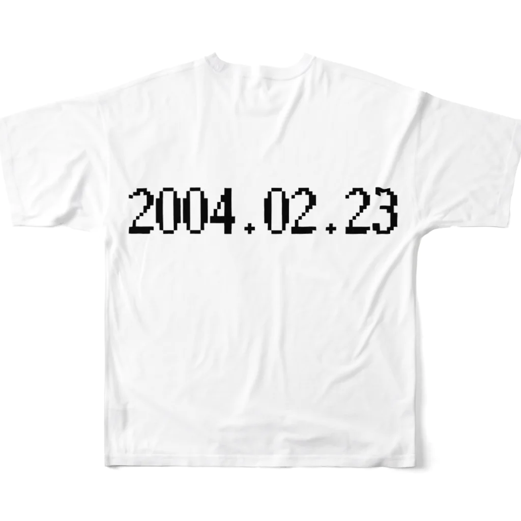 テレビのジョンのどらえもん（仮） All-Over Print T-Shirt :back