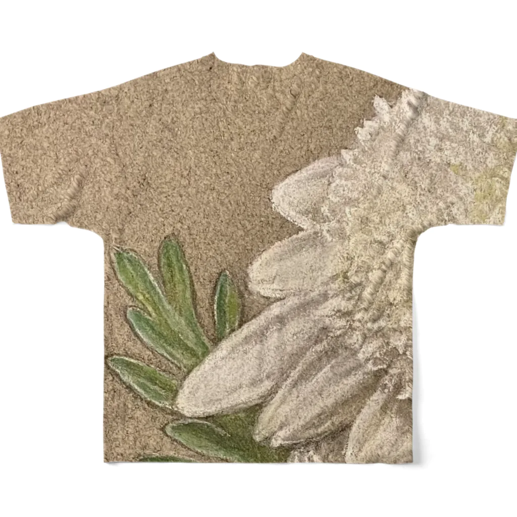 BouqueTのBee＆Daisy All-Over Print T-Shirt :back