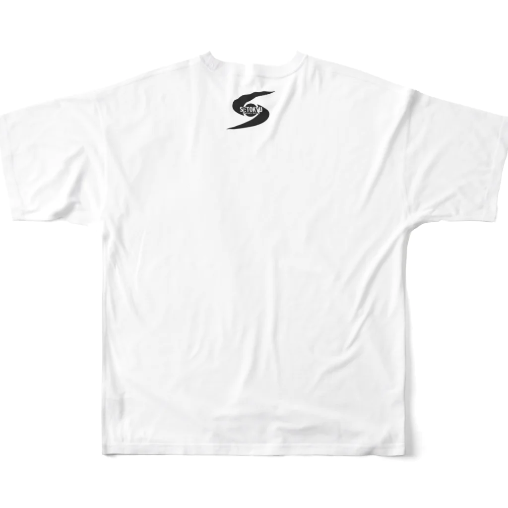 瀬戸急電鉄公式グッズショップの週末はどこ行こう２ All-Over Print T-Shirt :back