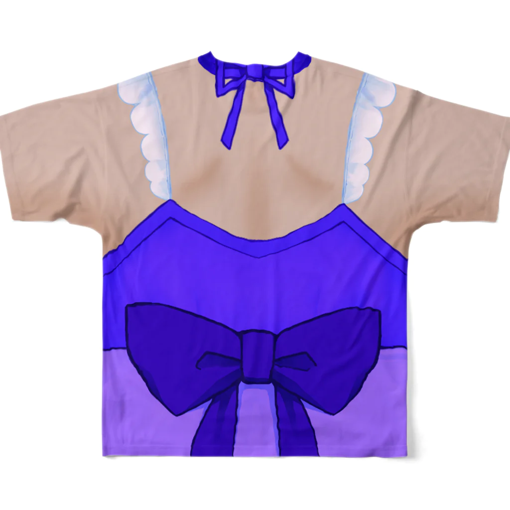 パプミショップのなりきりパプミ魔法少女服 フルグラフィックTシャツの背面