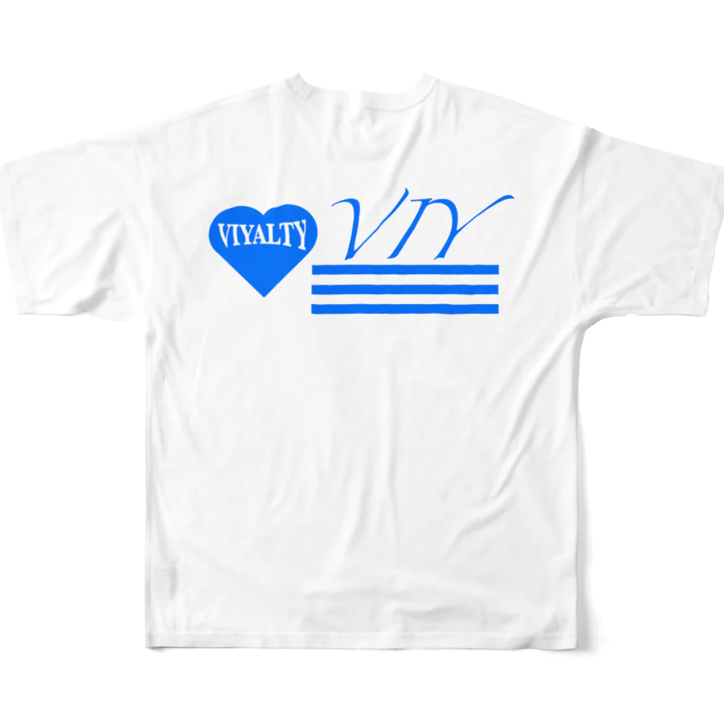 LOYALTY のっf フルグラフィックTシャツの背面