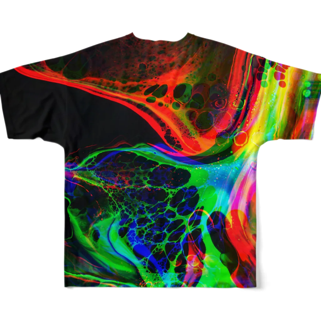 Glitcherのgraphic　グラフィック All-Over Print T-Shirt :back