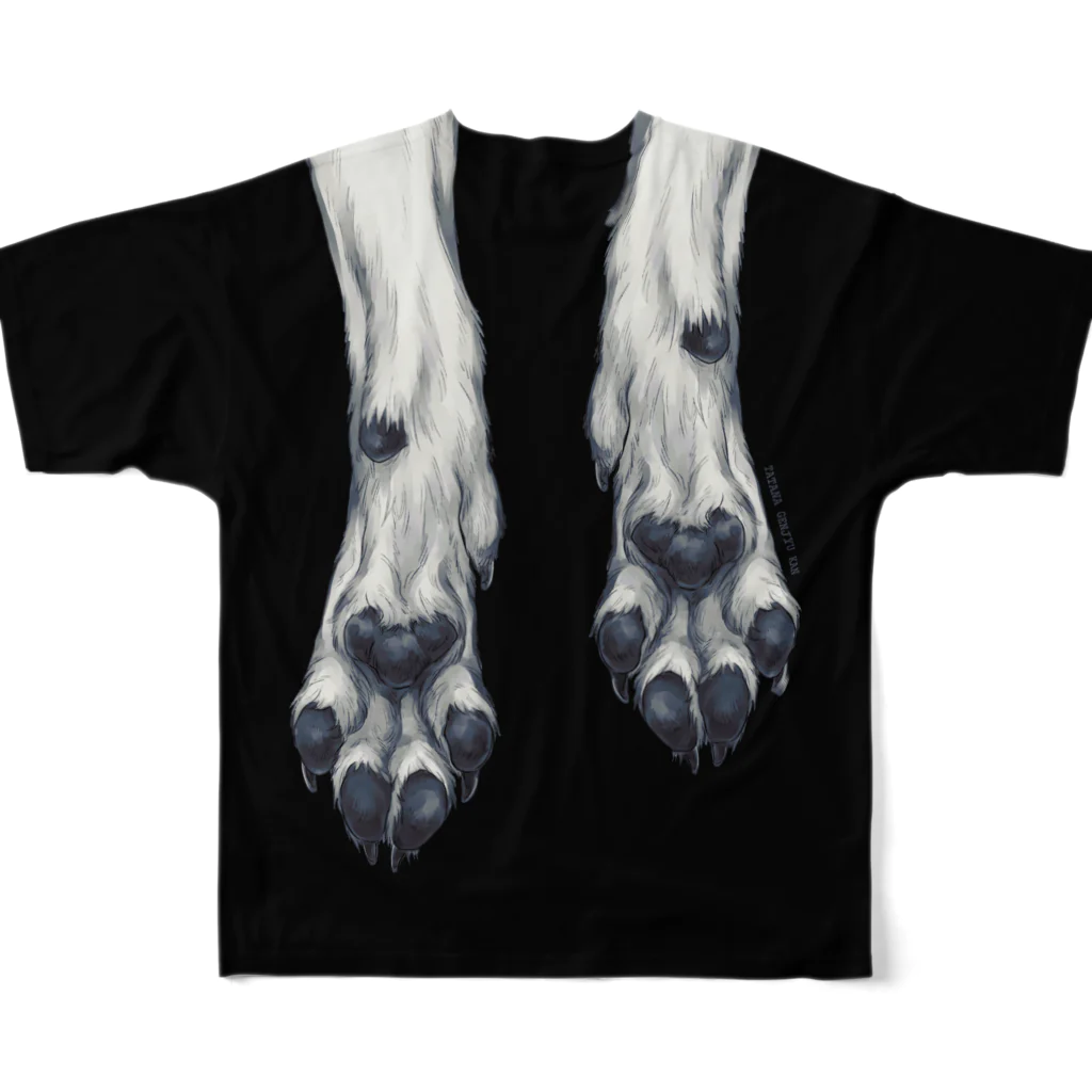 タタナ幻獣館のLupus Limbs All-Over Print T-Shirt :back
