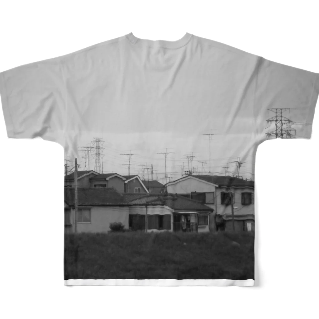 deckeyeのVHF フルグラフィックTシャツの背面