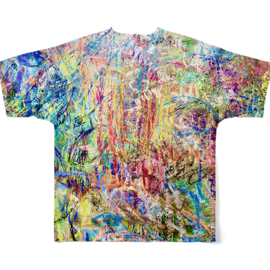 mikoの8月の妖精 All-Over Print T-Shirt :back