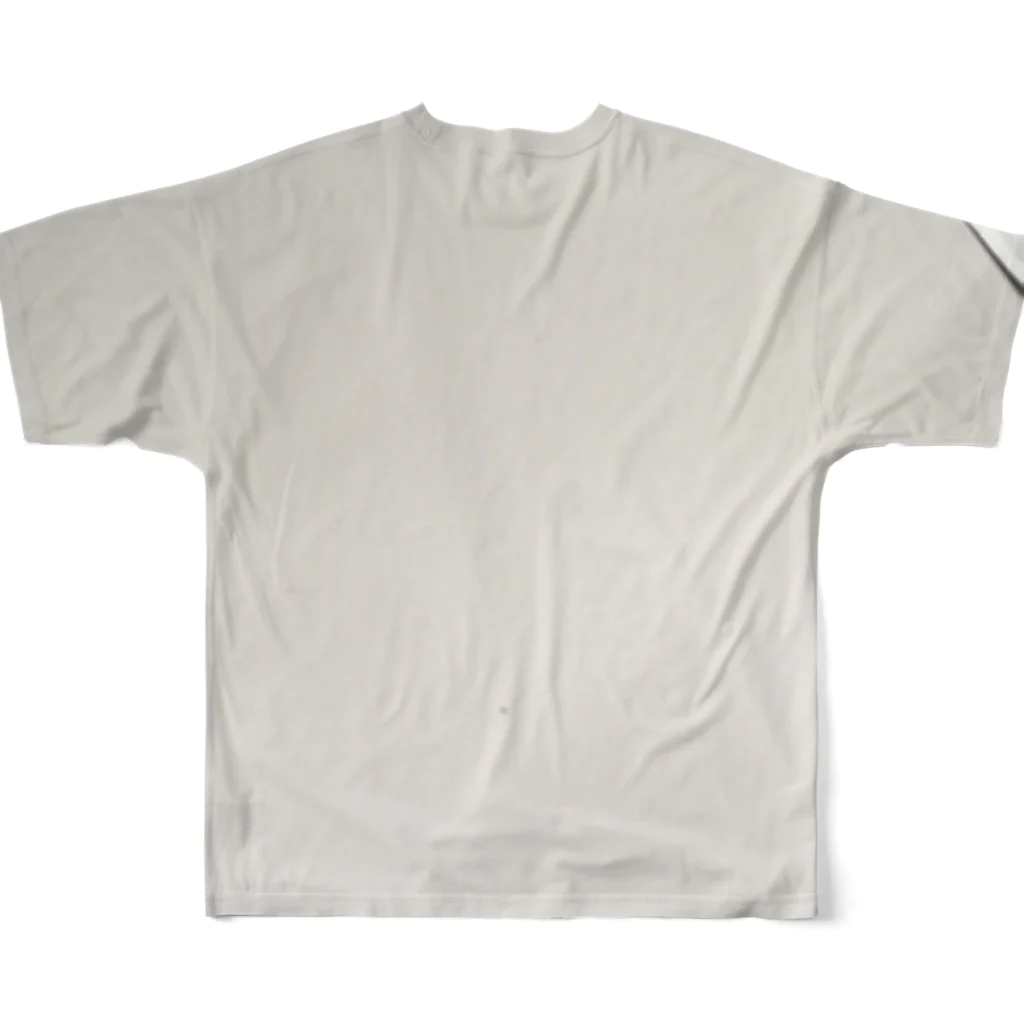 黒髭工房の紋様 All-Over Print T-Shirt :back