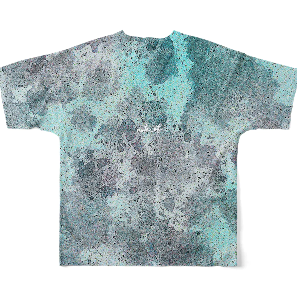 note-of@SHOPの繚乱Ⅲ All-Over Print T-Shirt :back