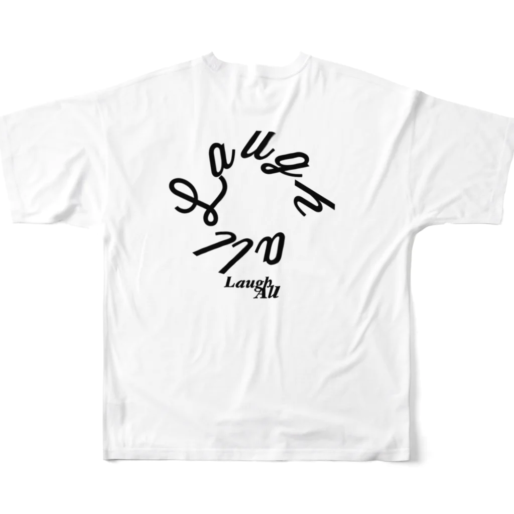 LOYALTY のっh フルグラフィックTシャツの背面