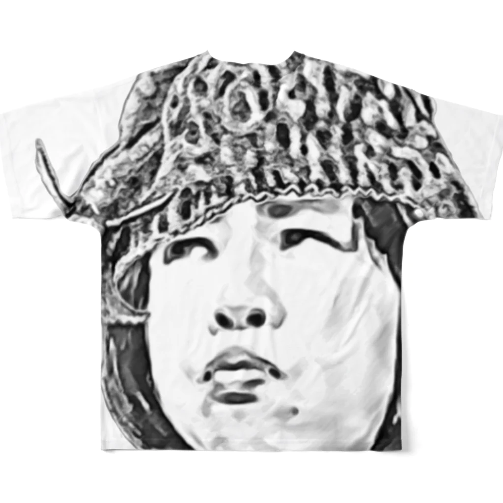 マキロン公式グッズ独占販売店の雨虎マキロン All-Over Print T-Shirt :back