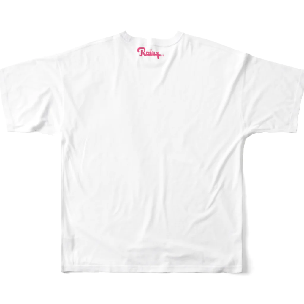 RakuT_PlusのモテT　今日何の日か覚えてる？ フルグラフィックTシャツの背面