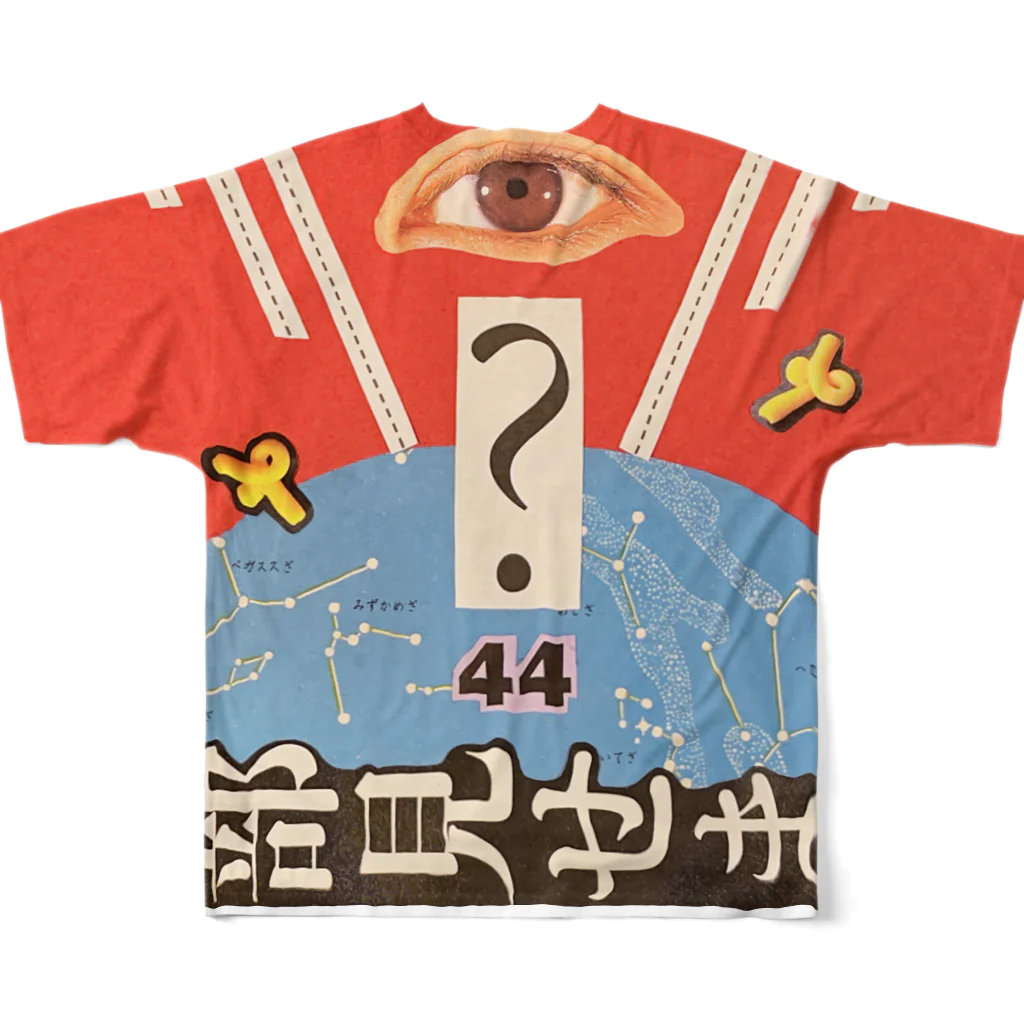 the KINKY Designのアイキャッチ　（ZOWA design） All-Over Print T-Shirt :back