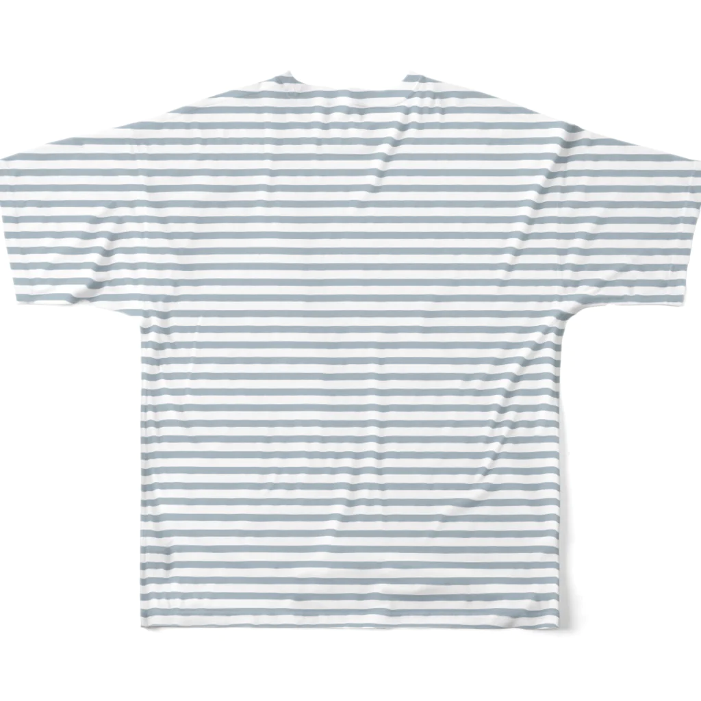 ウチダヒロコ online storeのセルロース合成酵素  All-Over Print T-Shirt :back