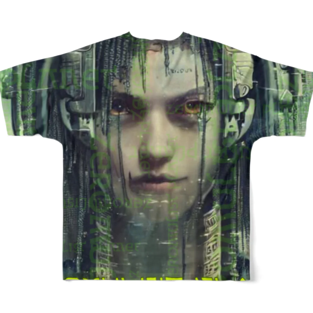 Aimurist のZeromulist planet IAM’S All-Over Print T-Shirt :back