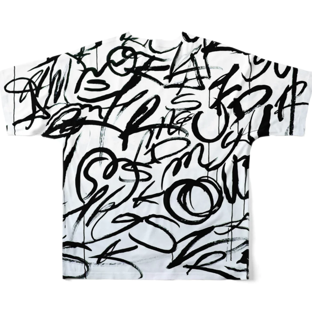 着ぐるみ＆calligraphyのiD【初回版】 All-Over Print T-Shirt :back