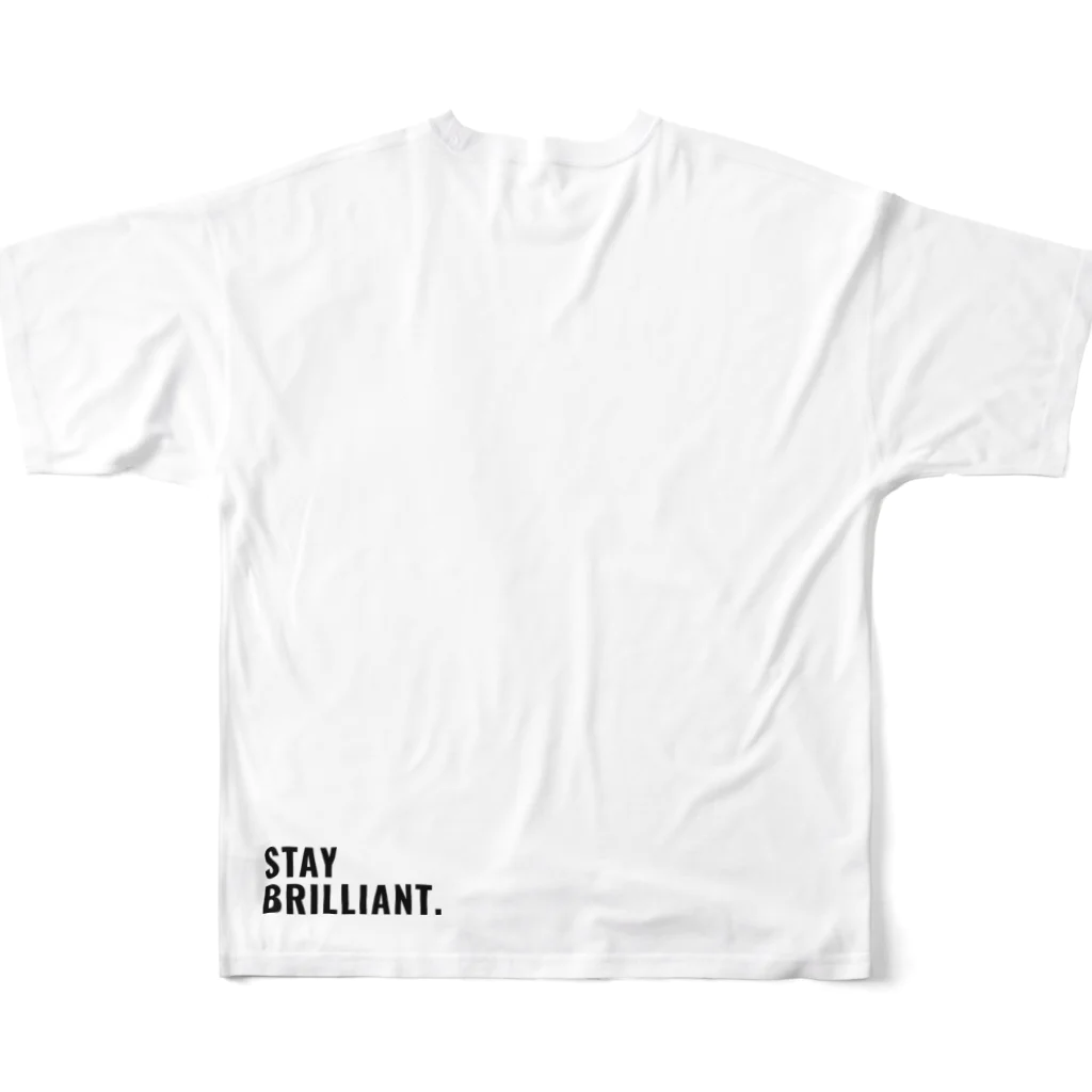 MM-Pleasant_CompanionsのSPBロゴモチーフ　フルグラフィックTシャツ フルグラフィックTシャツの背面