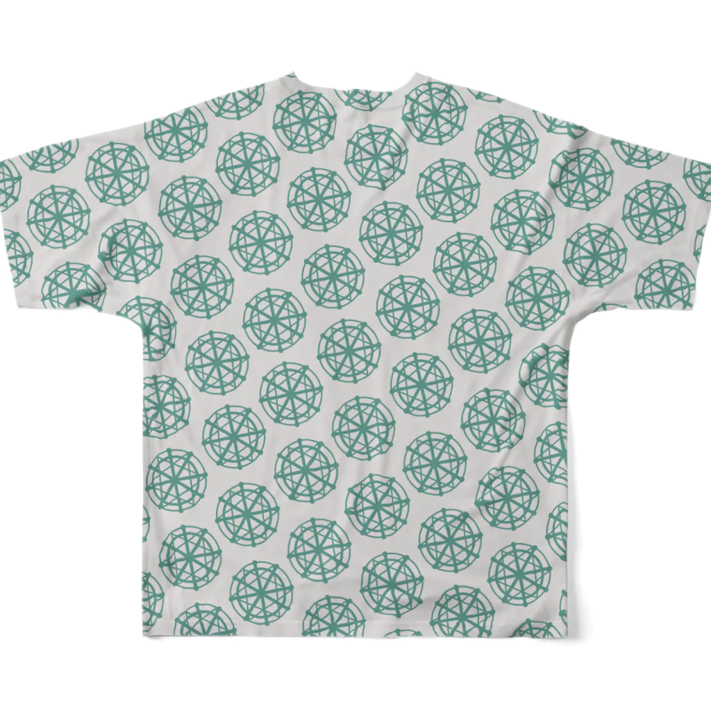 Culture Clubの[ Ø thers：A Clockwork DAISY ] 神教融合 シンボル カットソー All-Over Print T-Shirt :back