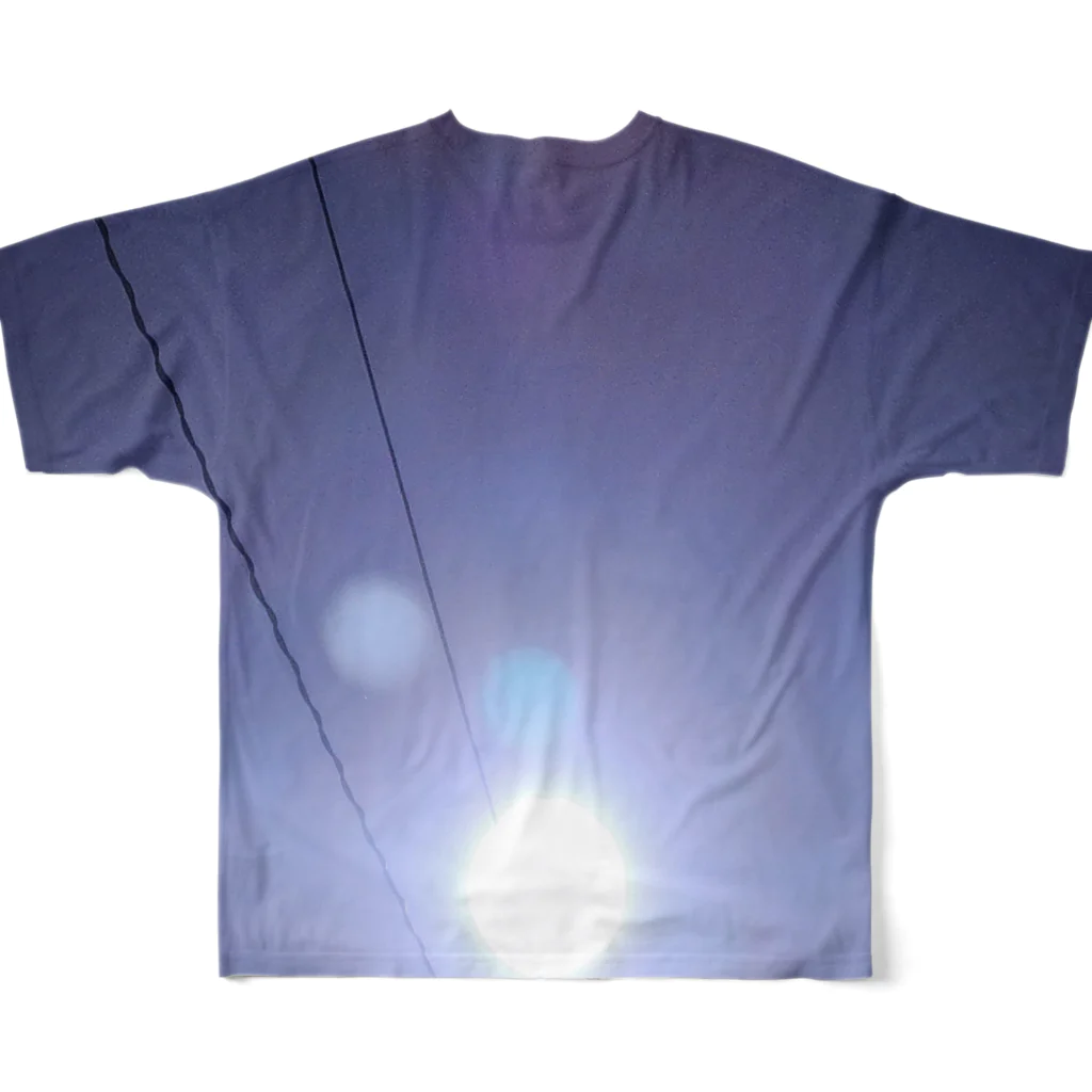 iyasinceの丹田を宇宙の中心にして愛を育む All-Over Print T-Shirt :back