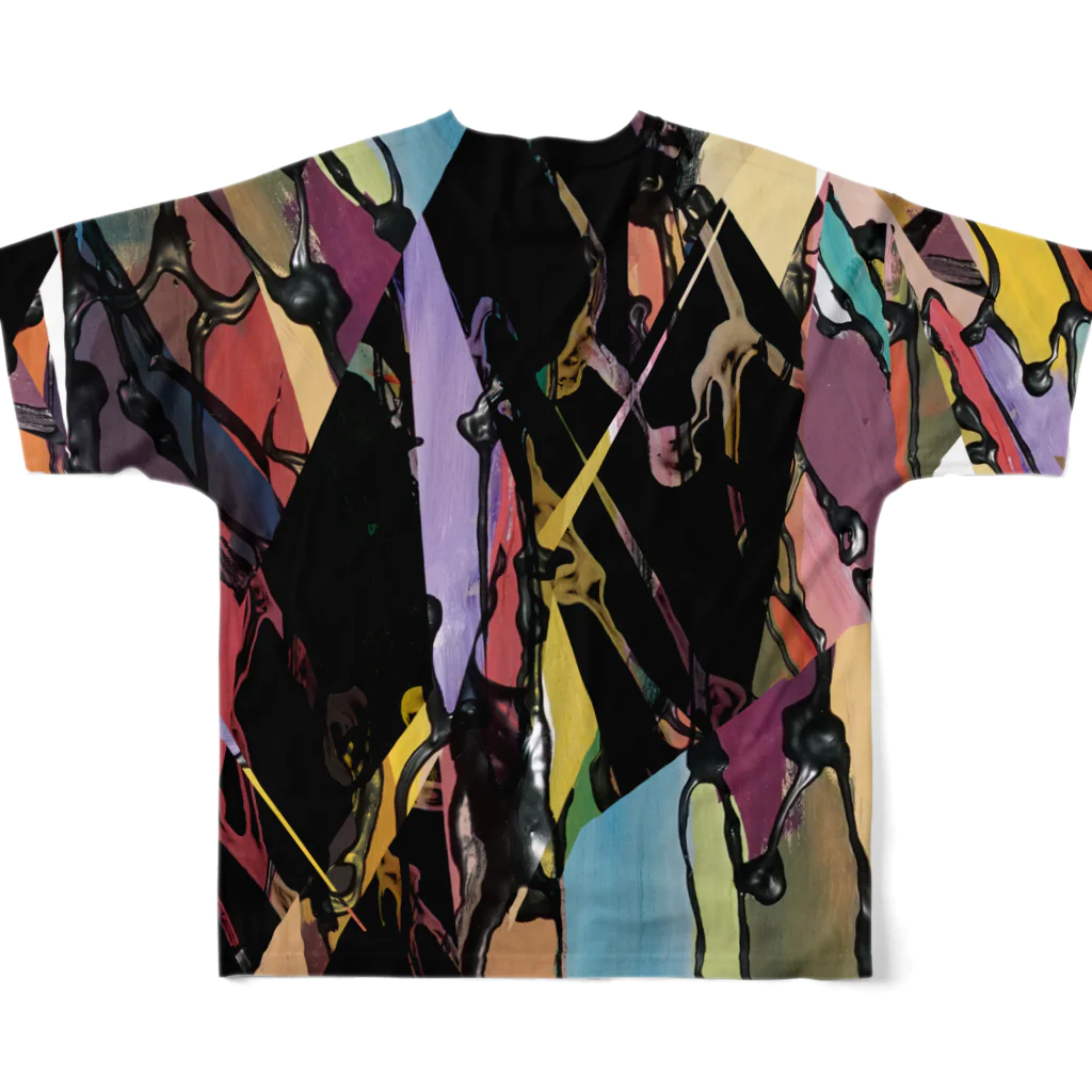 ボンドアートストア on SUZURIの【C-series】TRUE 2022 model ／ 冨永ボンド All-Over Print T-Shirt :back