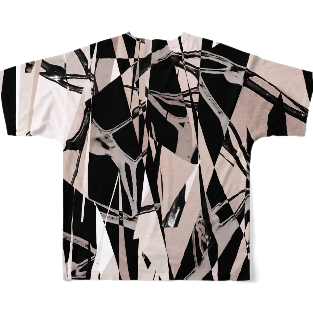 ボンドアートストア on SUZURIの【C-series】CHICCHI model ／ 冨永ボンド All-Over Print T-Shirt :back