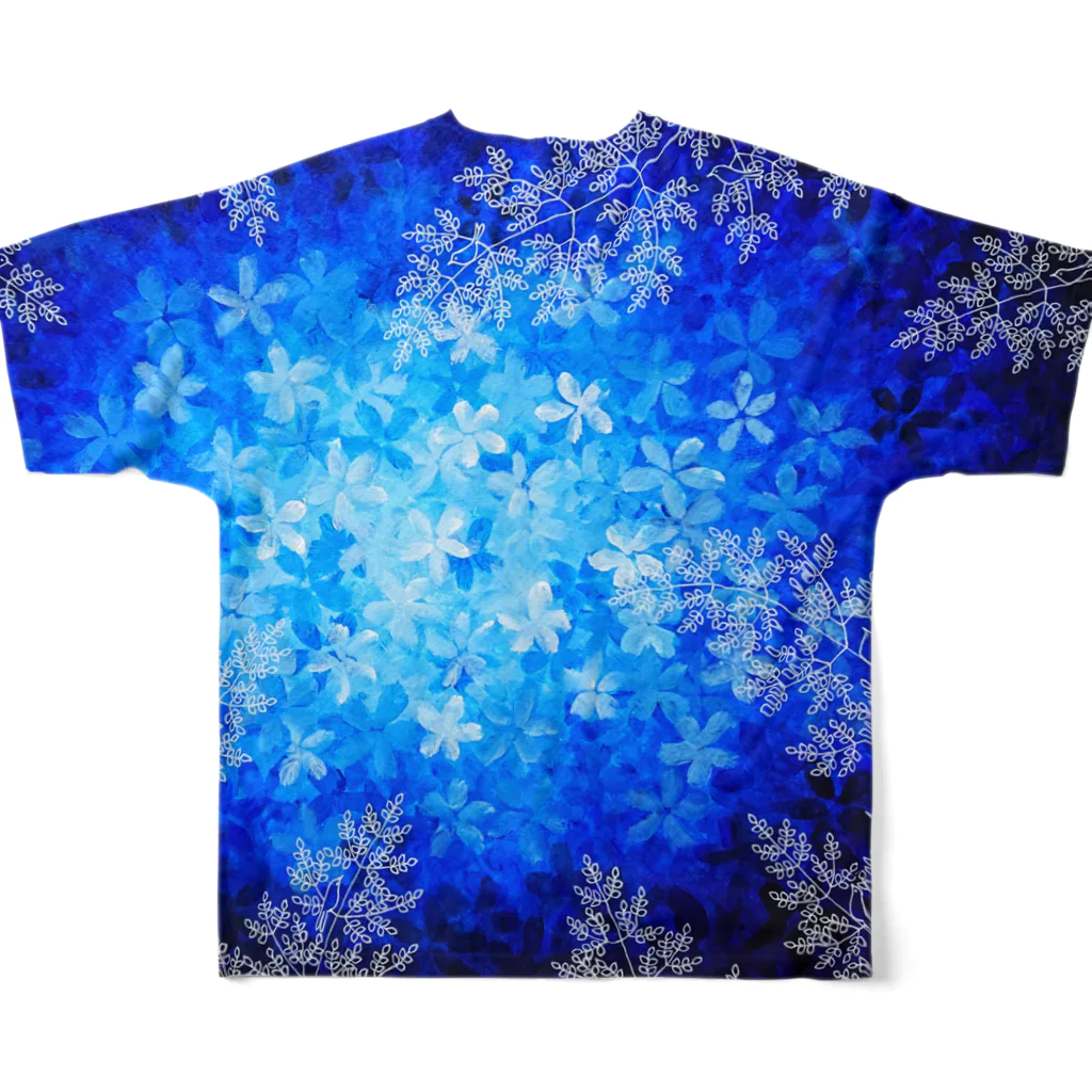 Caoli design shopの花実の森 All-Over Print T-Shirt :back