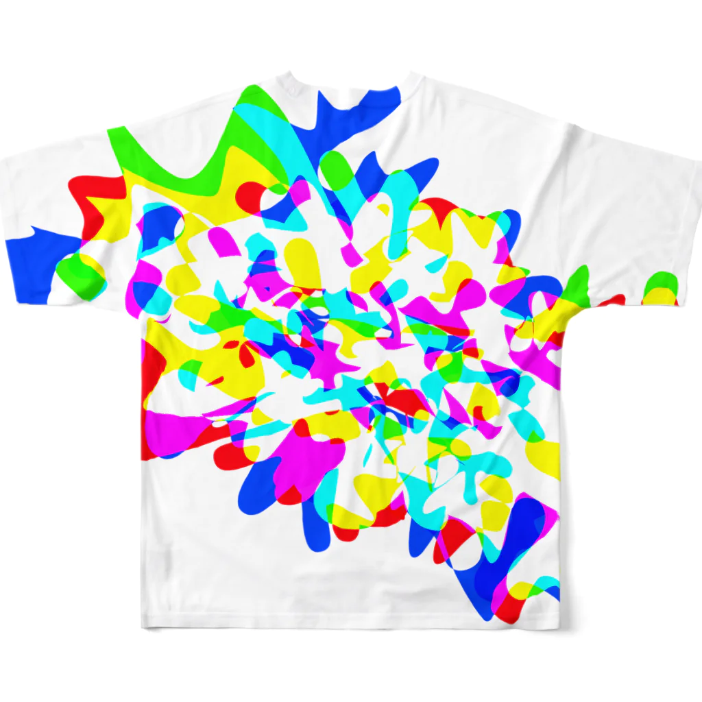 SuzutakaのBright future  All-Over Print T-Shirt :back