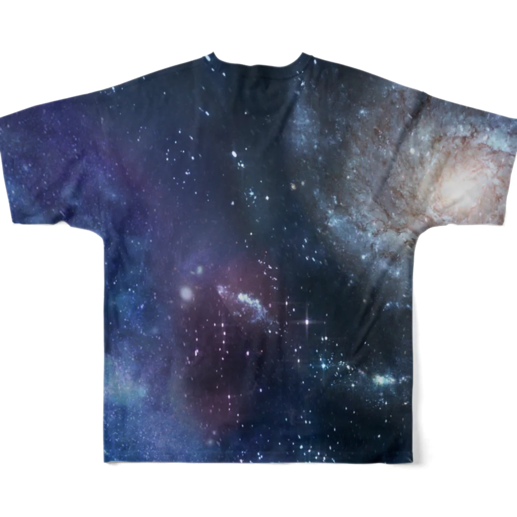 ブーブスエイリアンの宇宙ハムスター All-Over Print T-Shirt :back