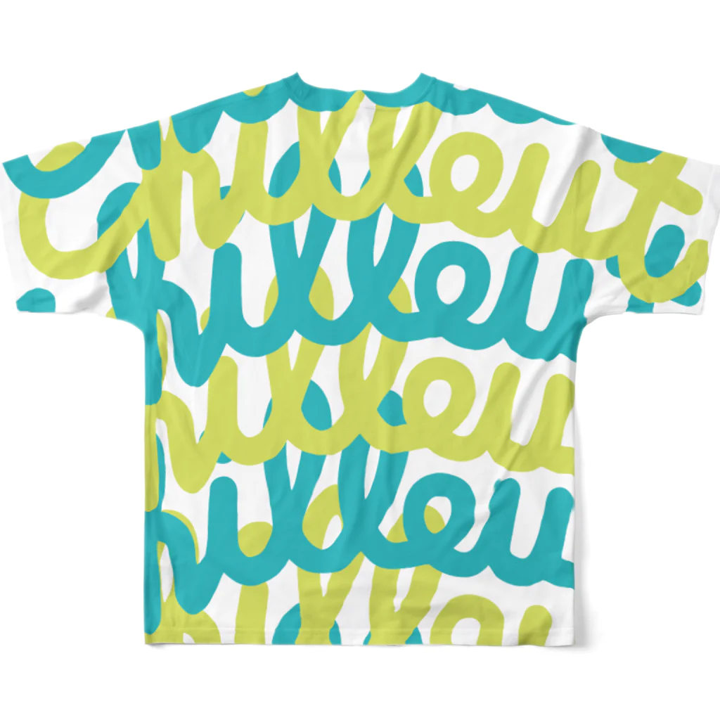 Goohy（グーヒー）のchillfull All-Over Print T-Shirt :back