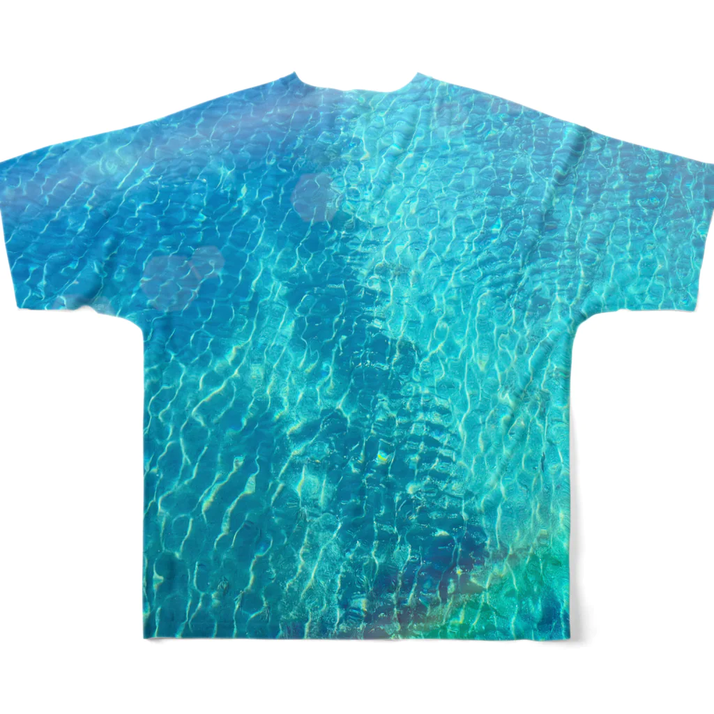 suparnaのきらめき All-Over Print T-Shirt :back