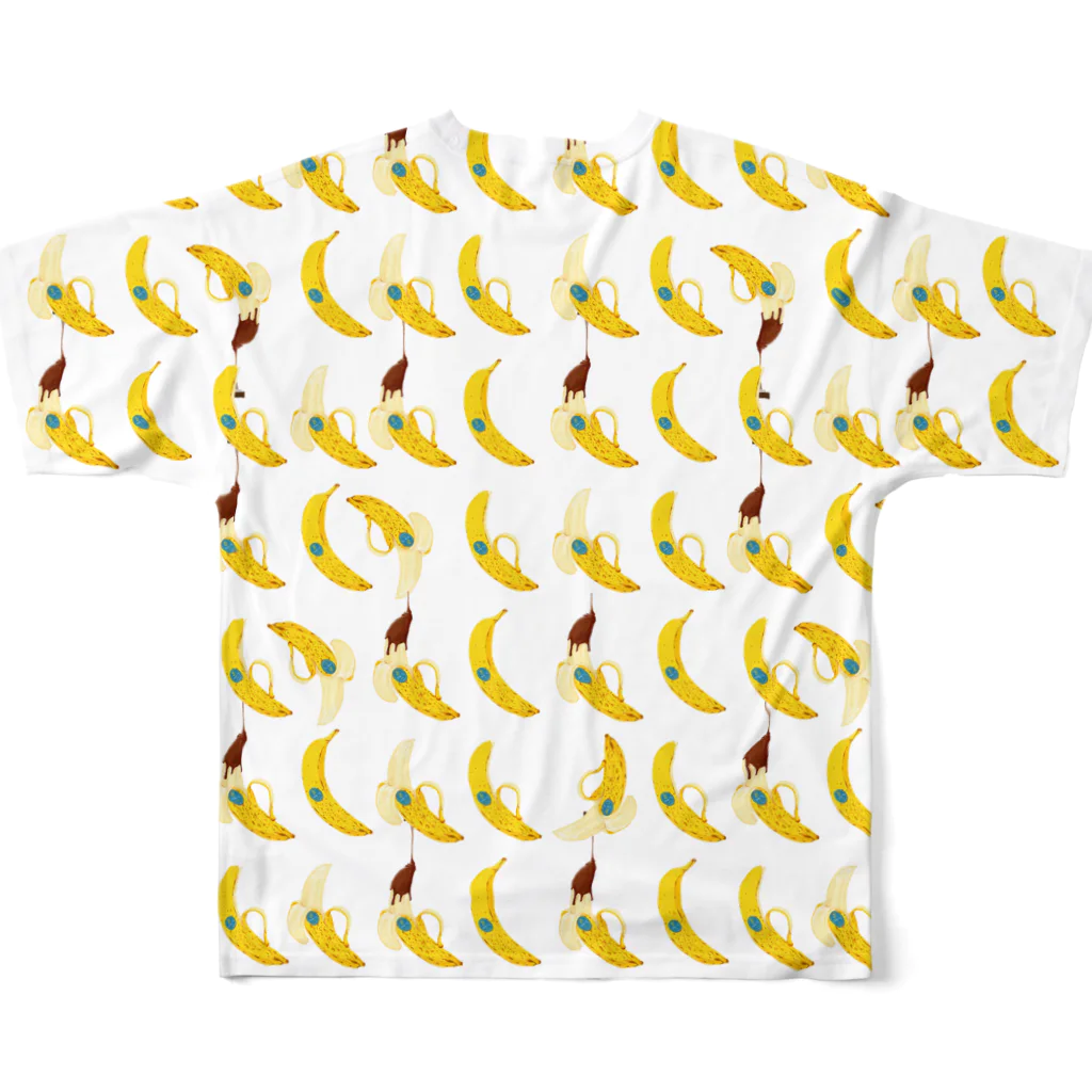 mii mii⭐️吉井みいのCHOCO BANANAS フルグラフィックTシャツの背面