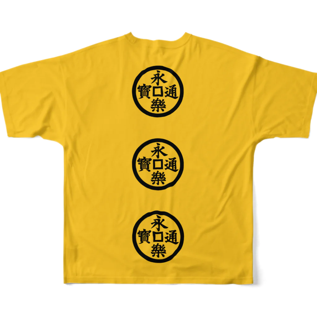 Rigelの織田信長の軍旗 All-Over Print T-Shirt :back