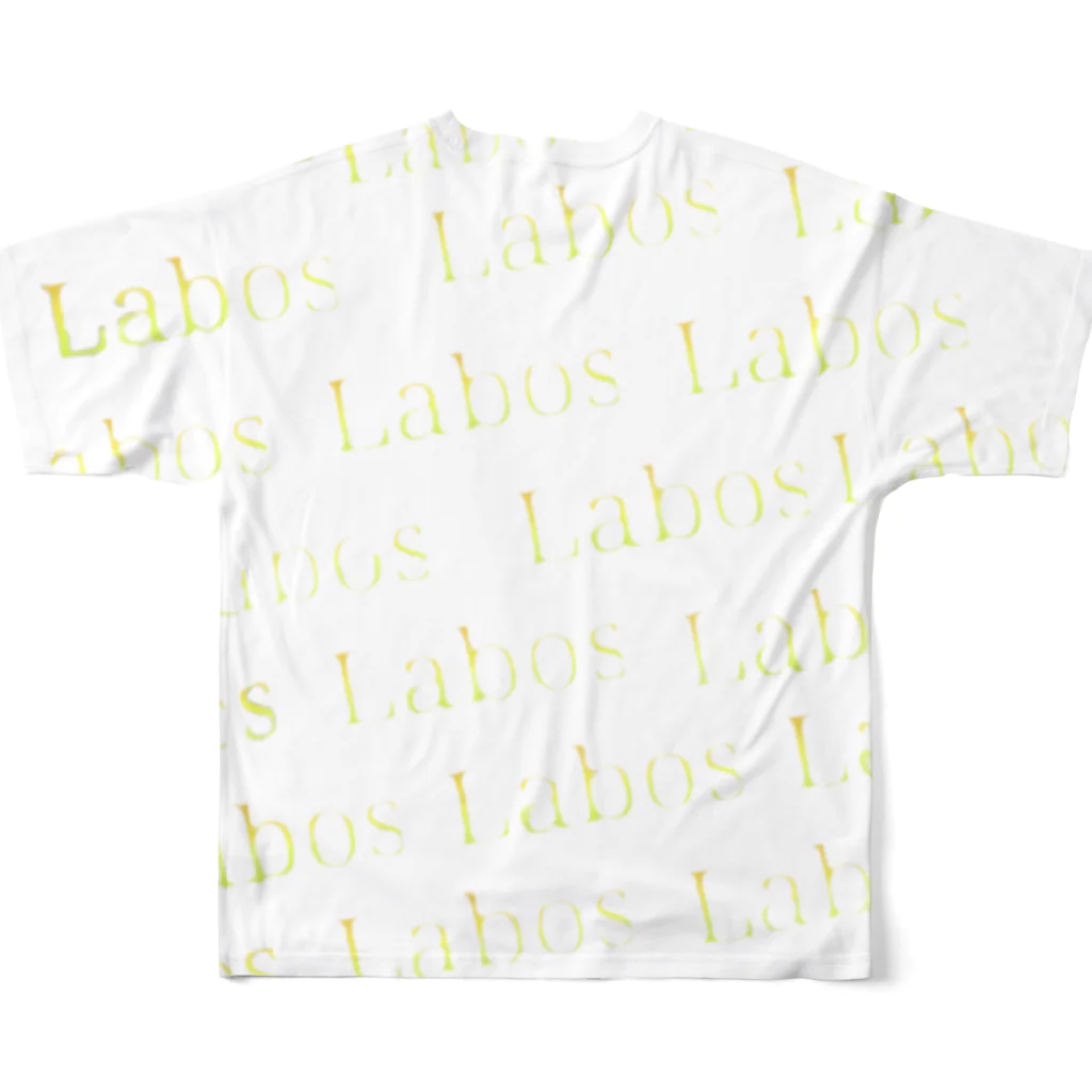 Labos 公式SHOPのLabos【PREMIUM Tシャツ(幻)】 All-Over Print T-Shirt :back