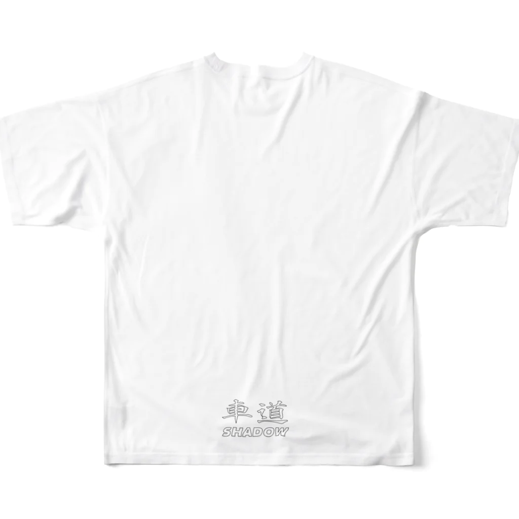 さっぷｰ車道ｰのさっぷｰ物販ｰ All-Over Print T-Shirt :back