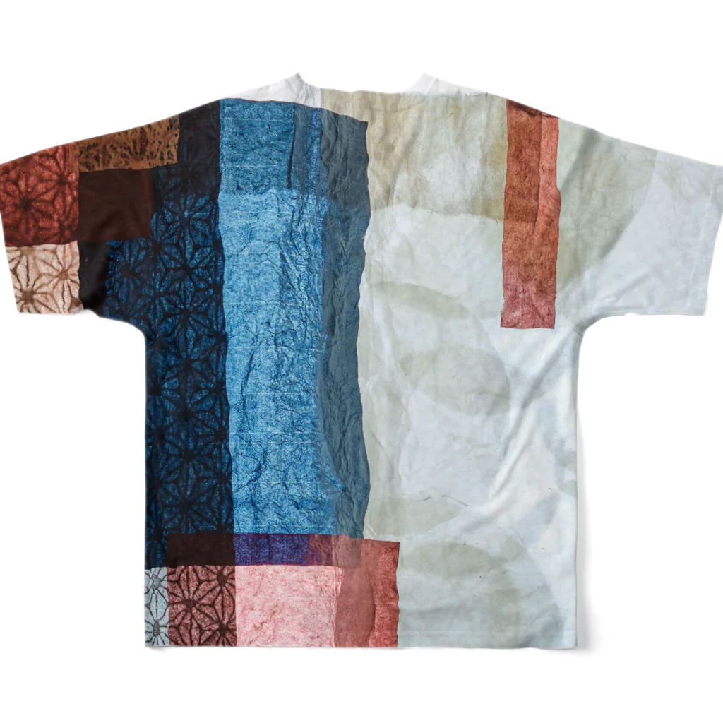 Warabi  Paper CompanyのKaze All-Over Print T-Shirt :back