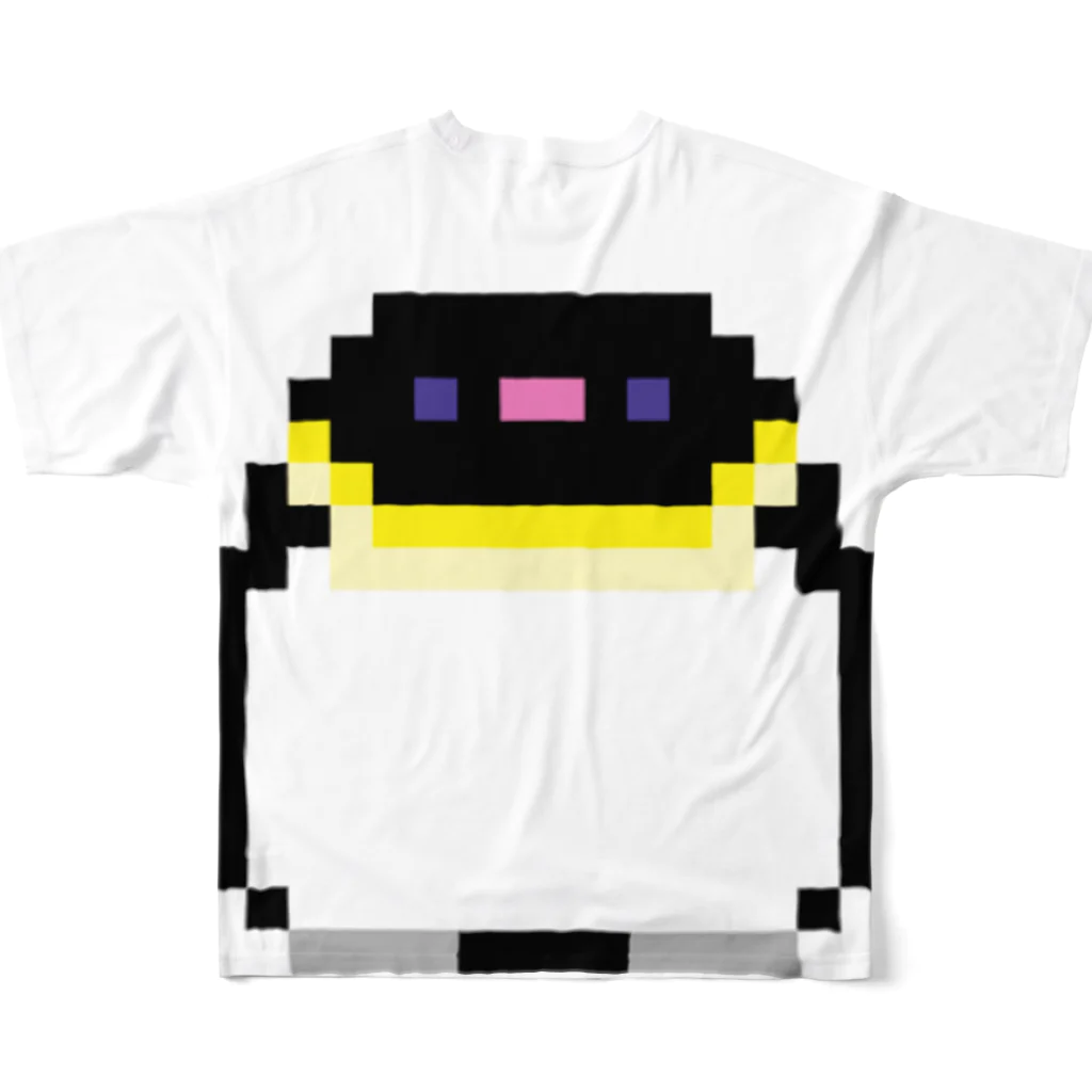 ヤママユ(ヤママユ・ペンギイナ)の16bit Emperor フルグラフィックTシャツの背面