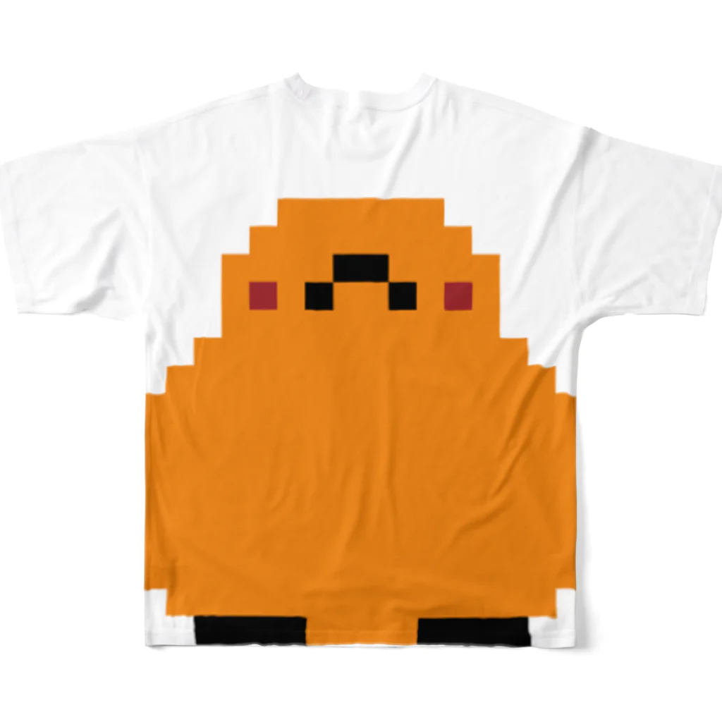 ヤママユ(ヤママユ・ペンギイナ)の16bit Little King フルグラフィックTシャツの背面