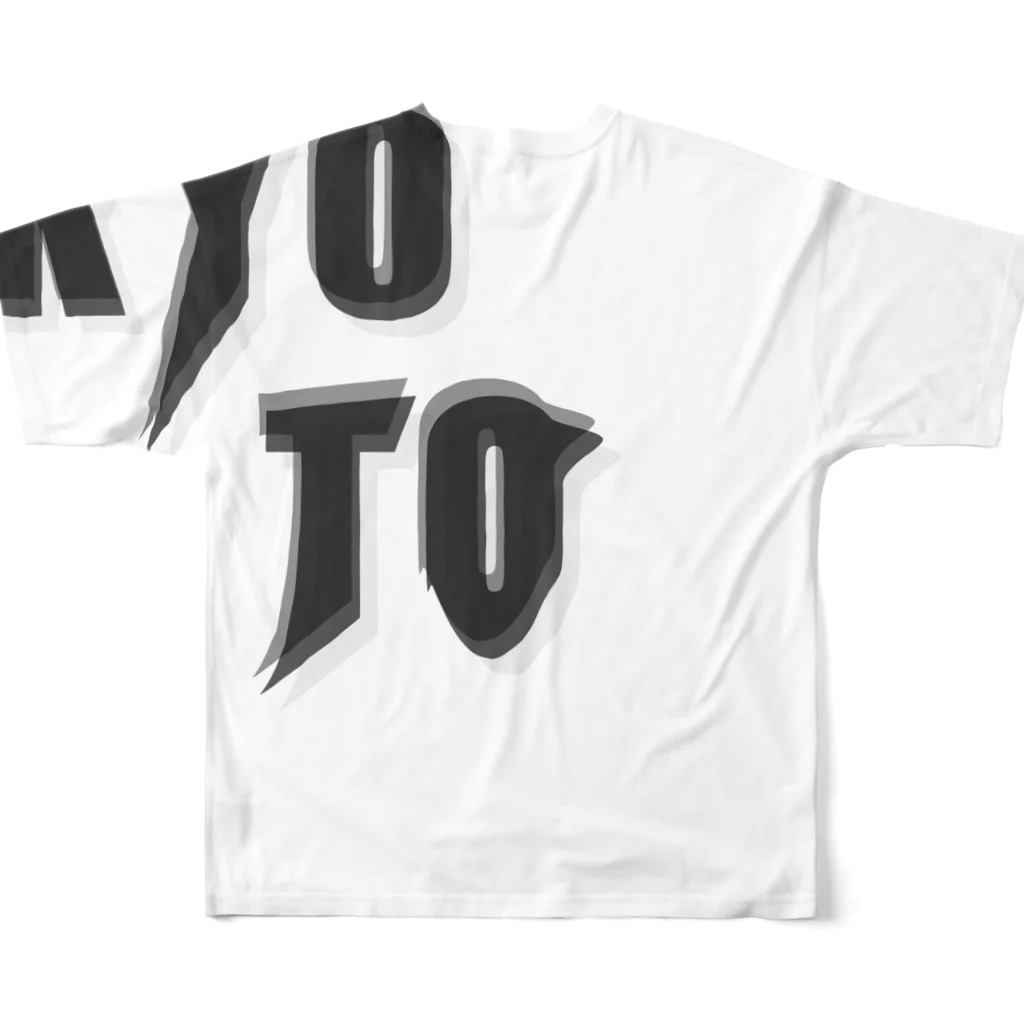For you.のThis is kyoto フルグラフィックTシャツの背面