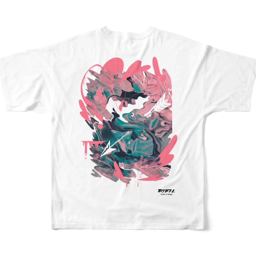 TAITAN Graphic & Design.の08.Cupid  フルグラフィックTシャツの背面