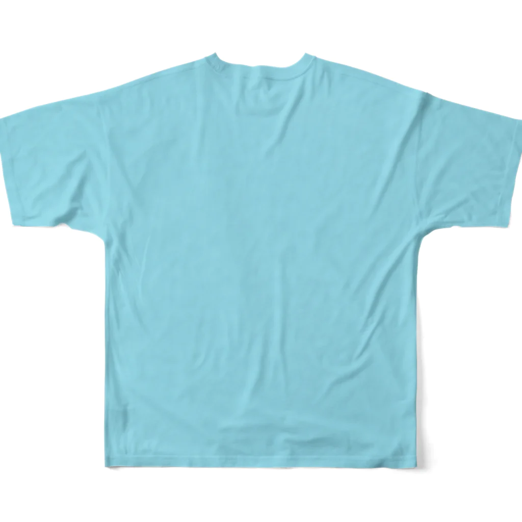 みどりの森の犬 All-Over Print T-Shirt :back