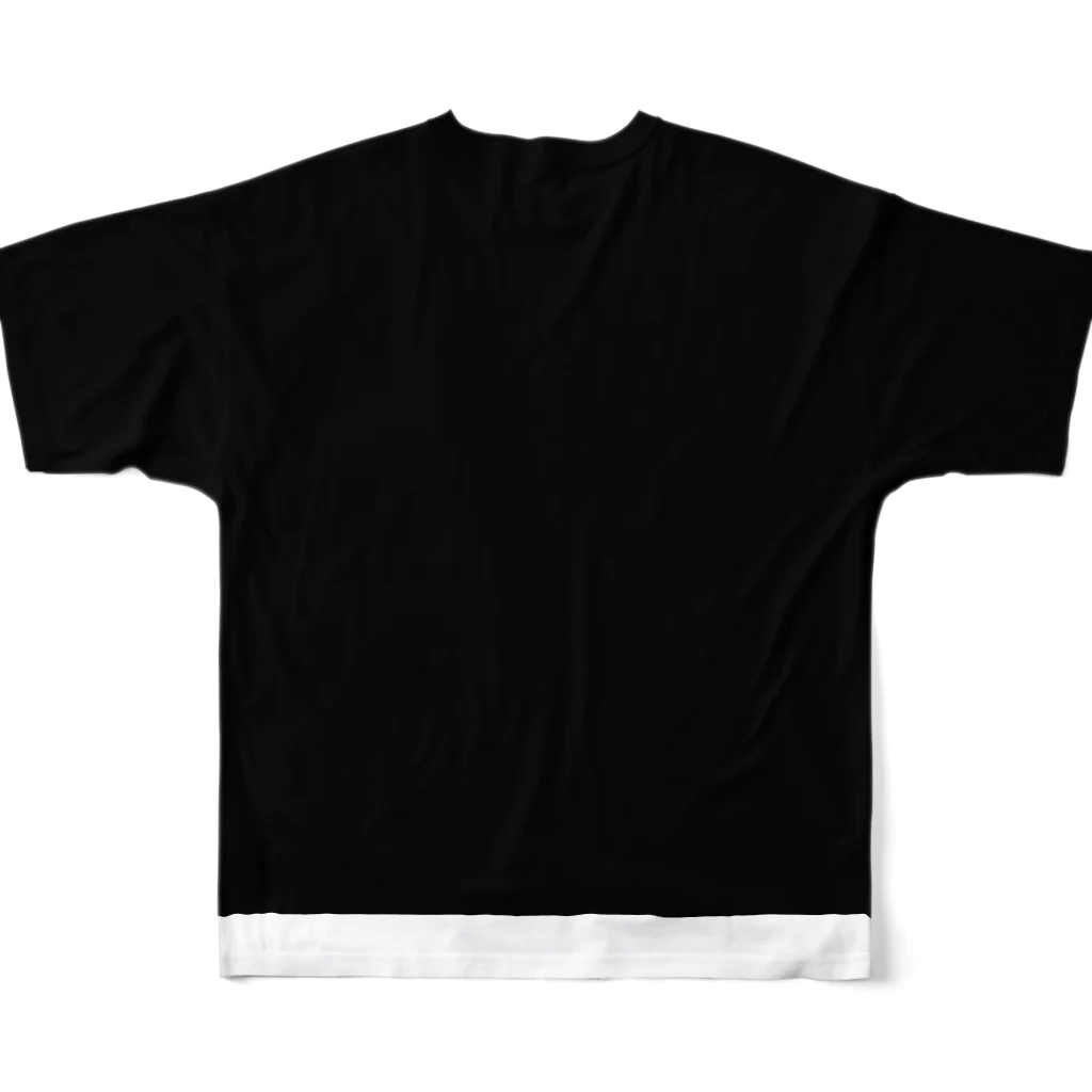 光学大佐　公式サイト【Bound  wolf company】の【公式】BOUND WOLF COMPANY All-Over Print T-Shirt :back