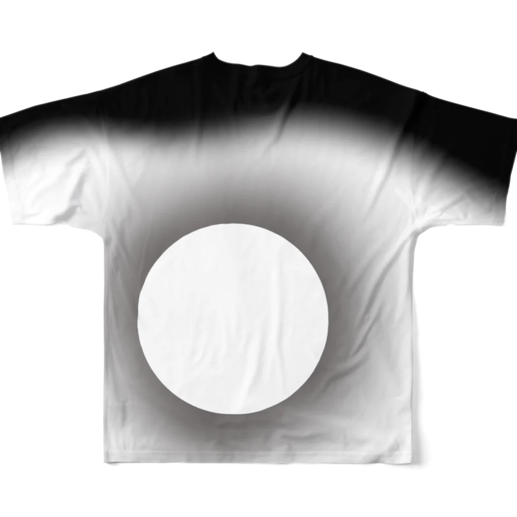 G-HERRINGのカラフトマス！あらゆる生命たちへ感謝をささげます。 All-Over Print T-Shirt :back