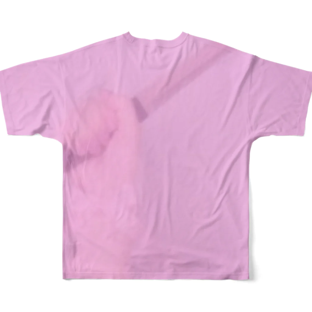 あまい♡ﾀﾋね。の第3歩目❕甜ちゃんを身につけよう護身術編❕ All-Over Print T-Shirt :back