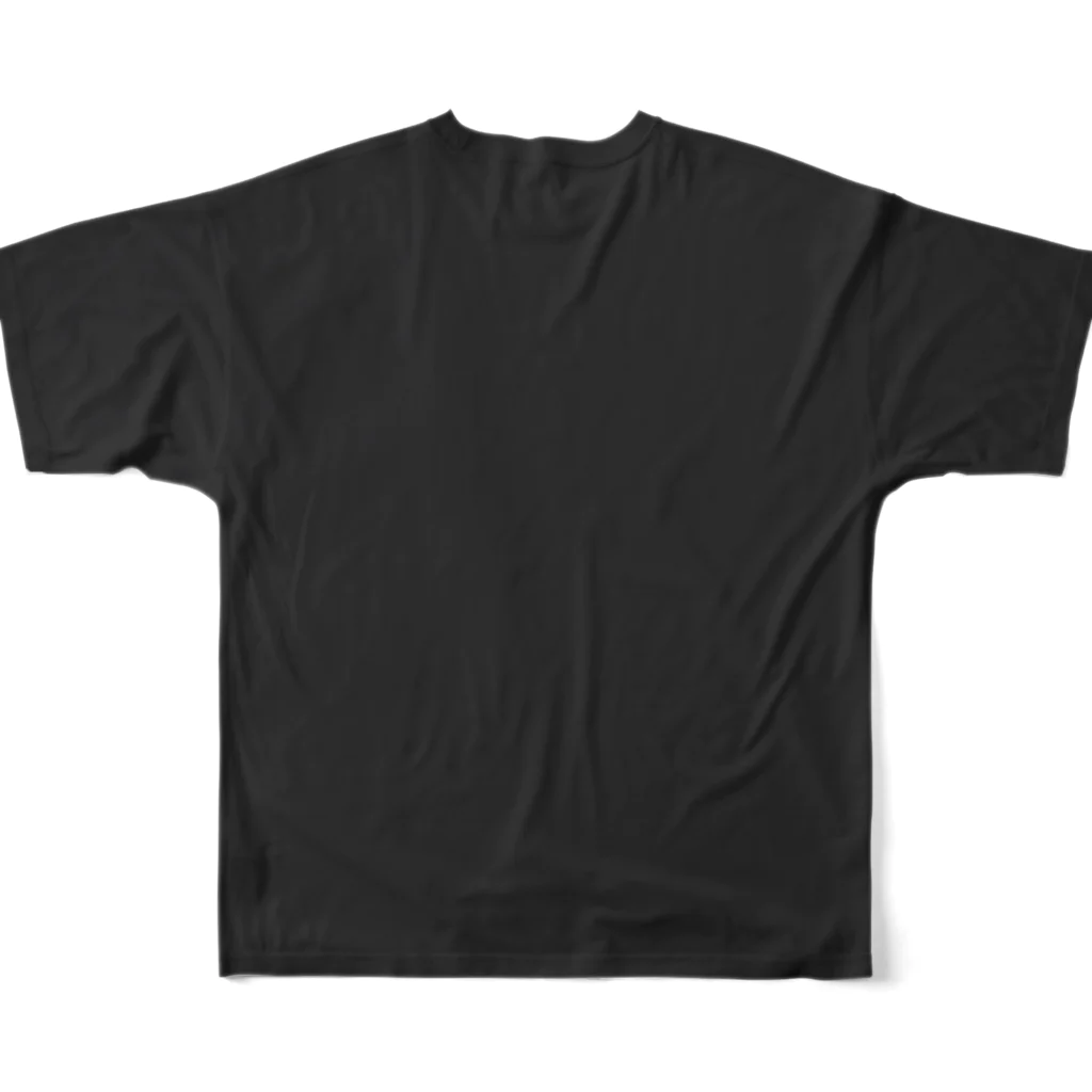 赤いカニの小屋のダクトA All-Over Print T-Shirt :back