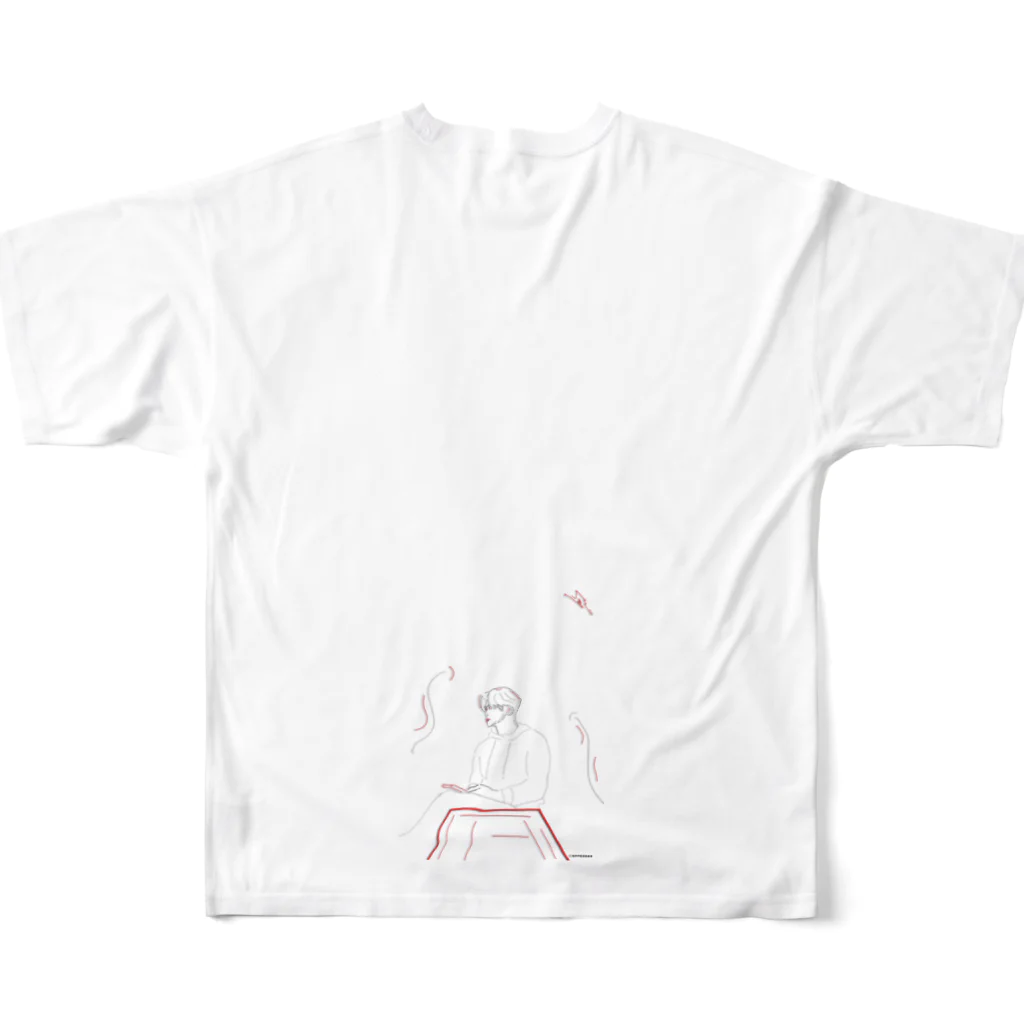 EFFE エッフェのチルEFFE All-Over Print T-Shirt :back