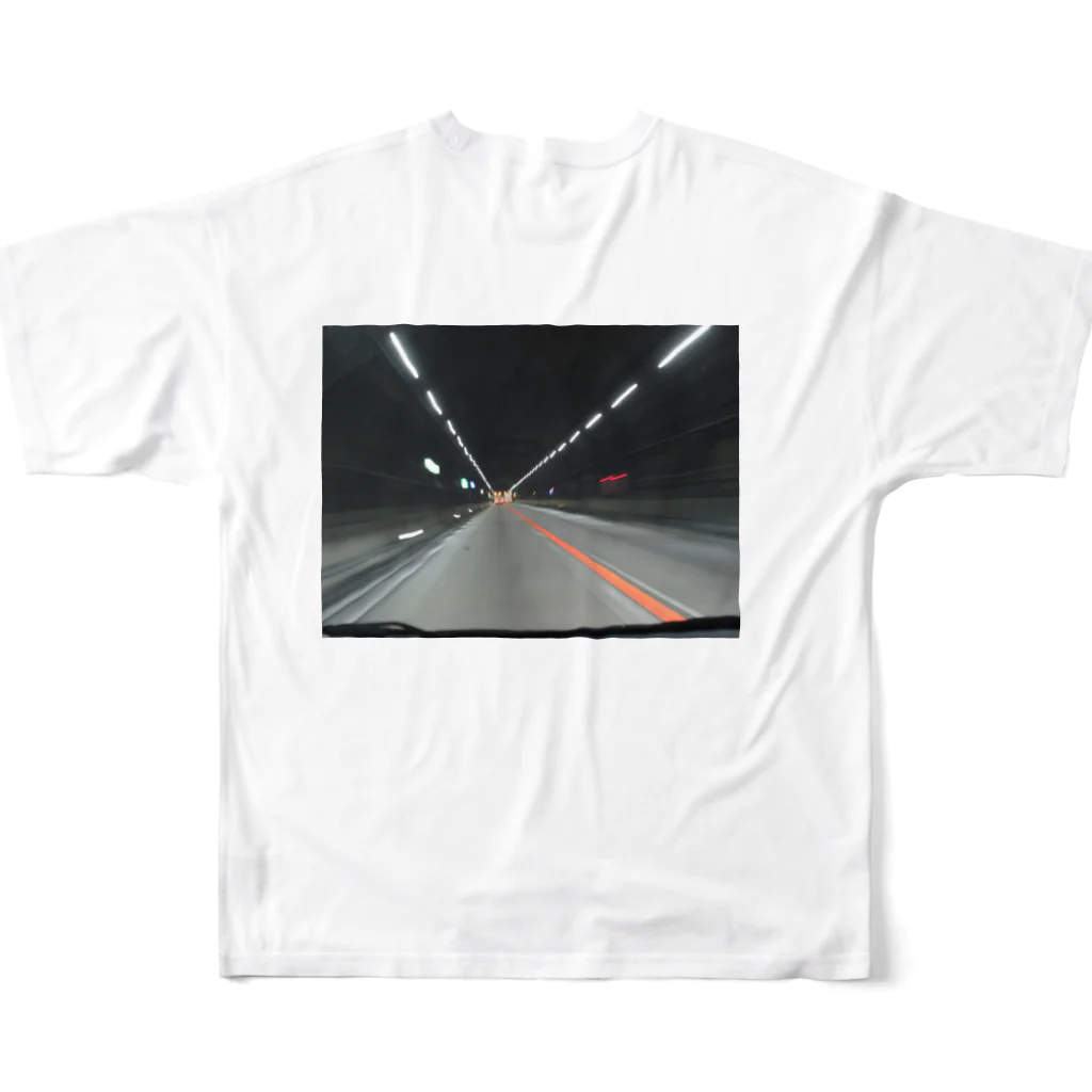 nexco大好き人の中央自動車道飯田山本IC All-Over Print T-Shirt :back