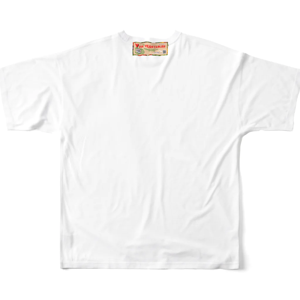 VIVA VEGEのVIVA VEGE All-Over Print T-Shirt :back