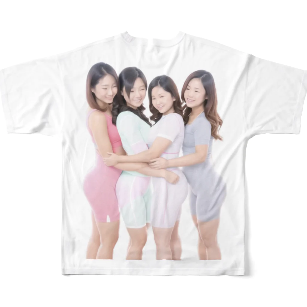 かのんのキラプリ フルグラフィックTシャツの背面