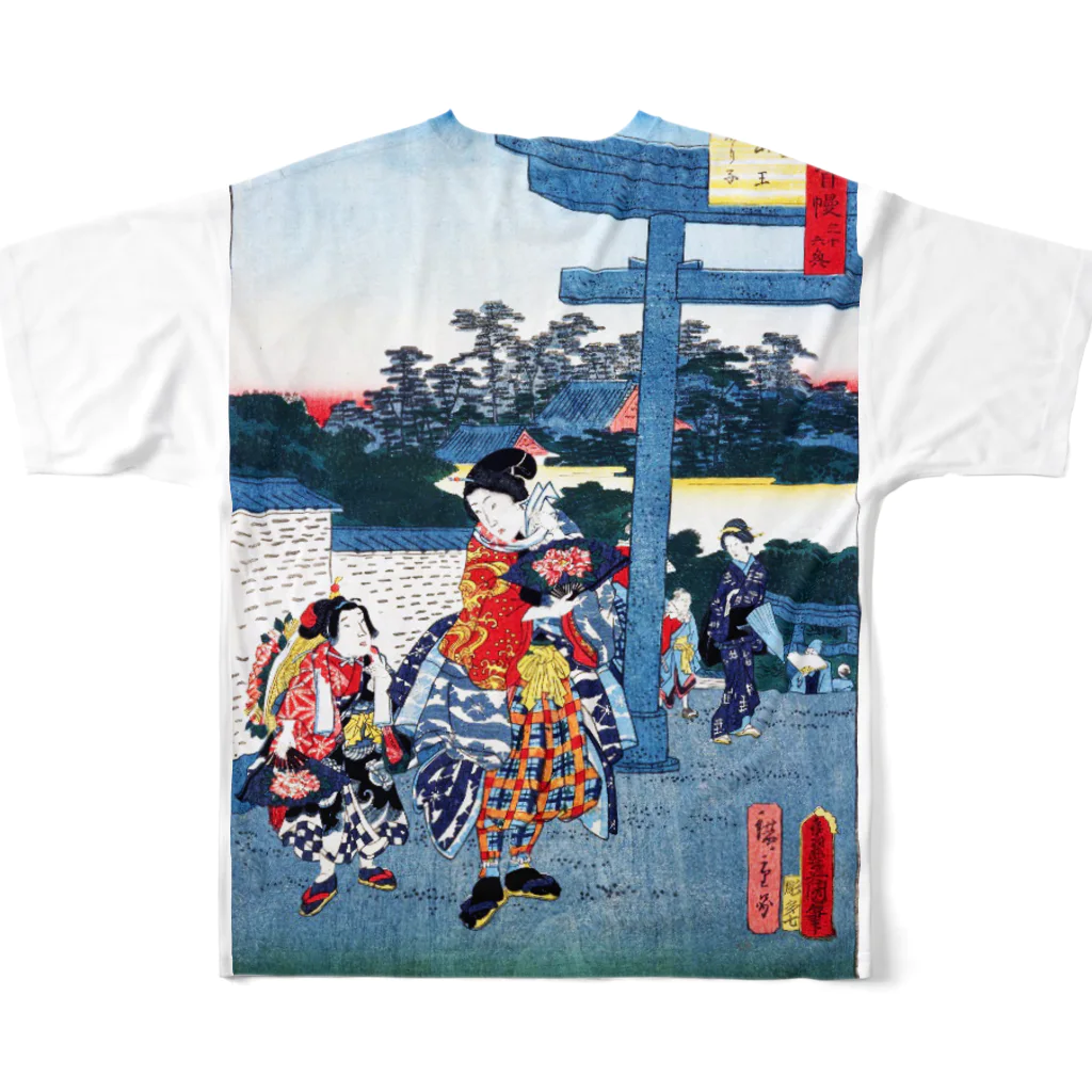sachiko_goodsの日吉山王祭り子 All-Over Print T-Shirt :back