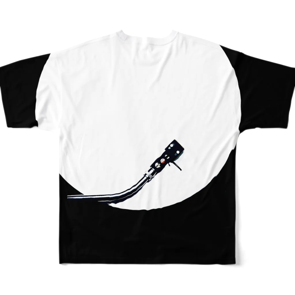 metao dzn【メタヲデザイン】のVINYL 03 フルグラフィックTシャツの背面